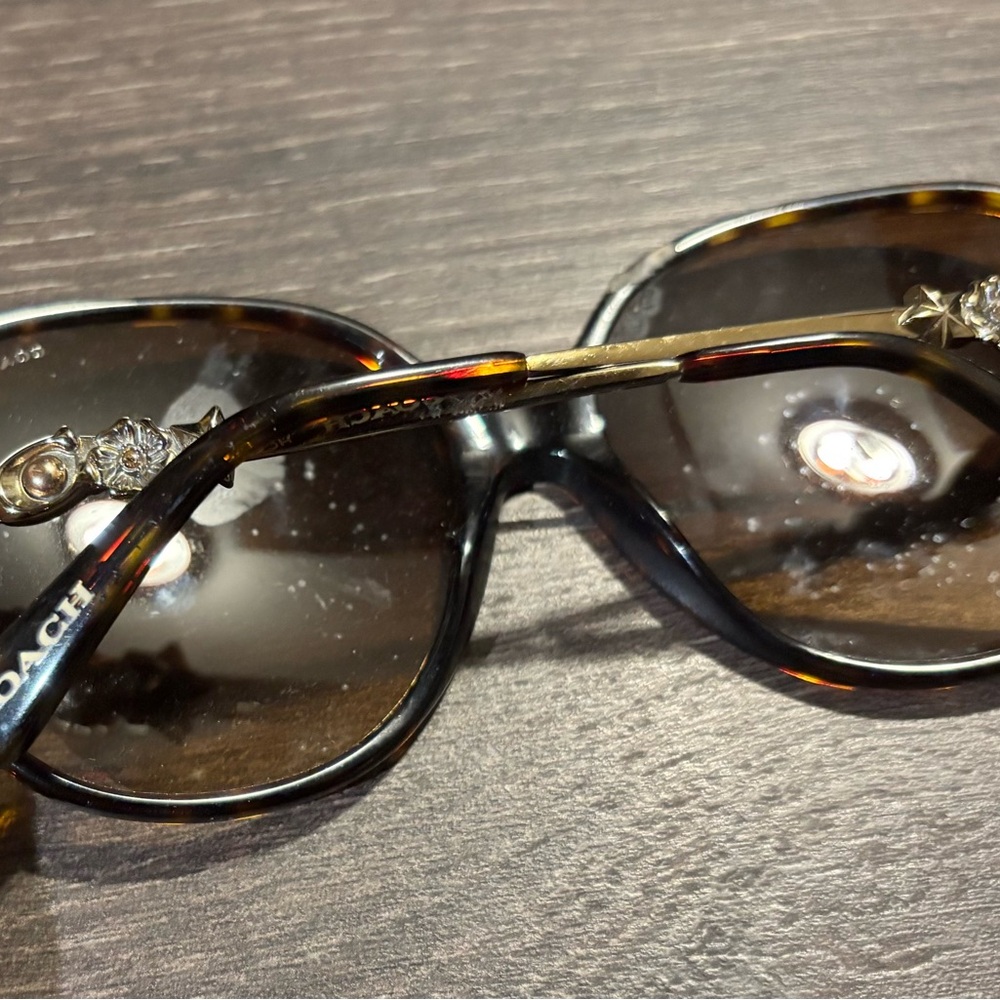Coach Tortoise Shell Sunglasses
